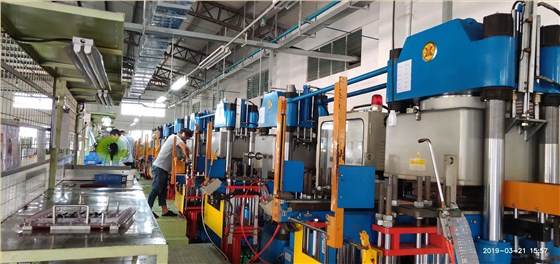 硅橡膠制品車間